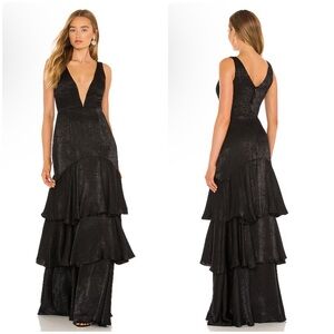 Katie May Old Money Gown in Black Size Small NWT